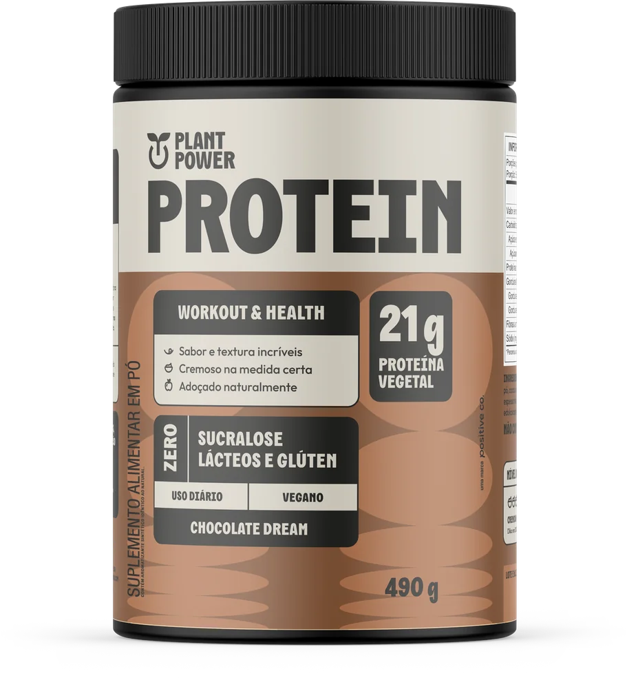 Pote de Protein Chocolate Dream Plant Power